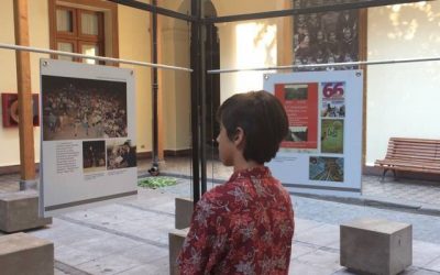 La exposición de imágenes de la población en el Museo de la Educación Gabriela Mistral