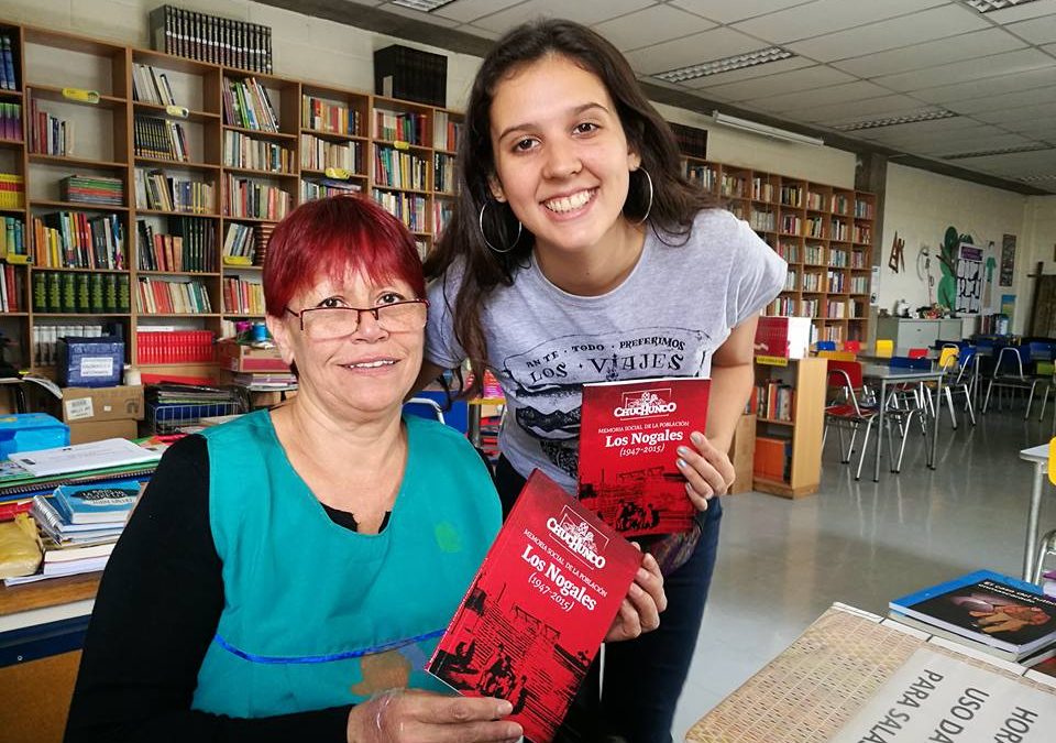 El libro “Memoria social de la población Los Nogales” ya llegó al Colegio San Alberto